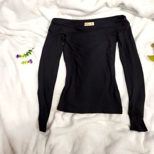 Hollister off-shoulder long sleeve